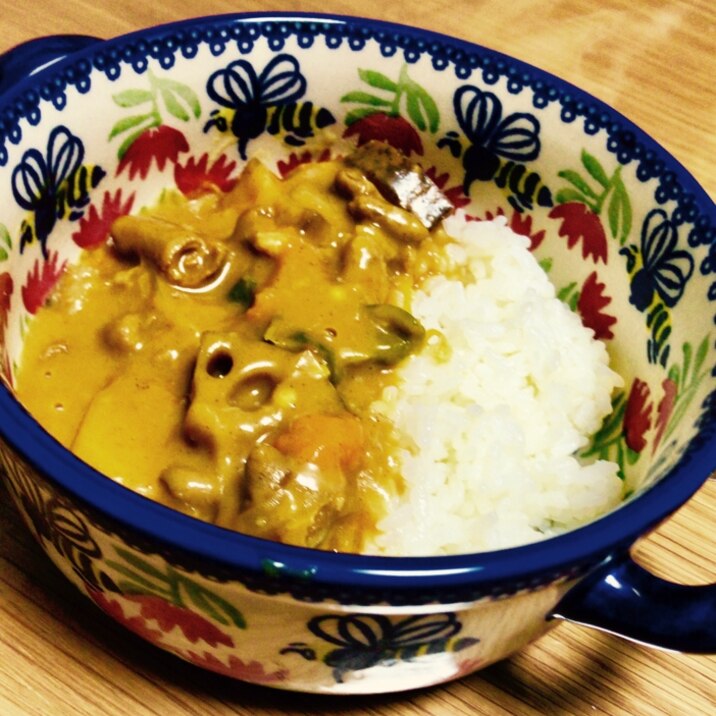 もつ煮の残りで もつカレー レシピ 作り方 By いもえっぐ 楽天レシピ